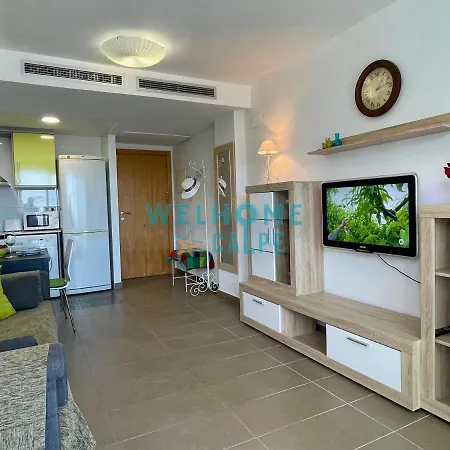 Lägenhet Lima Con Piscina Y Vista Al Mar Calpe