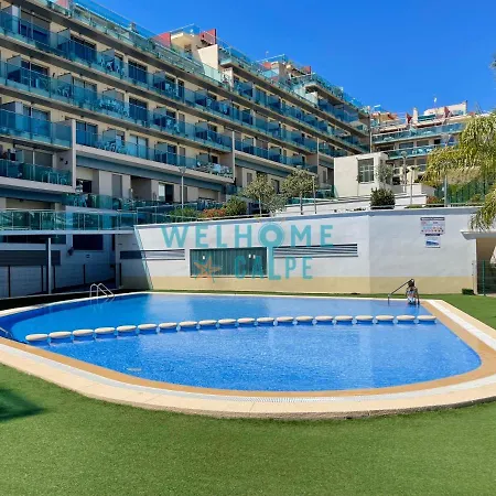 アパート Lima Con Piscina Y Vista Al Mar カルプ