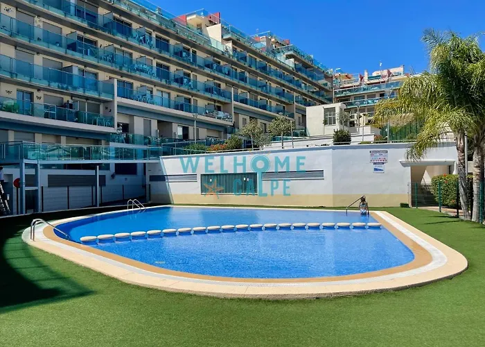 Apartmán Lima Con Piscina Y Vista Al Mar Calpe