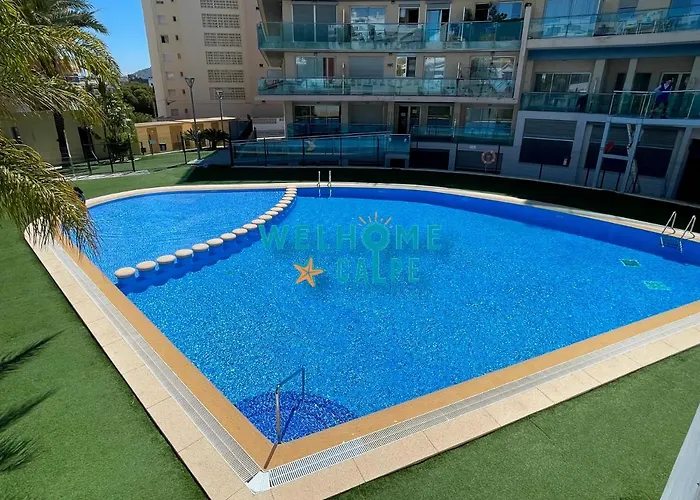 Apartmán Lima Con Piscina Y Vista Al Mar Calpe